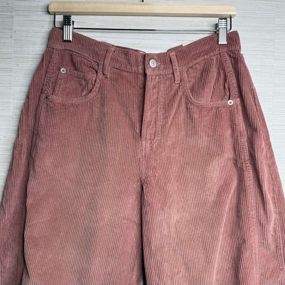 Free People barrel jeans corduroy We The Free pants boho wide-leg streetwear - Picture 3 of 8